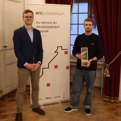 Trois lauréats récompensés par le Prix de l’Arc jurassien 2025