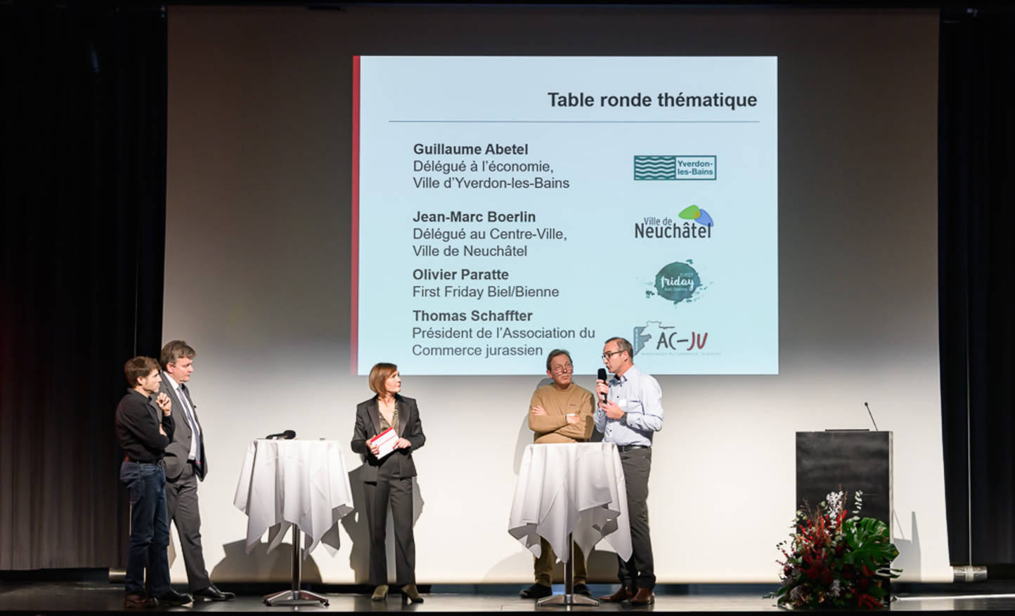Guillaume ABETEL, Jean-Marc BOERLIN, Olivier PARATTE, Thomas SCHAFFTER & Nathalie RANDIN / Lieu : Bienne - Berne - Suisse / Droits d'utilisation uniquement pour ARC JURASSIEN