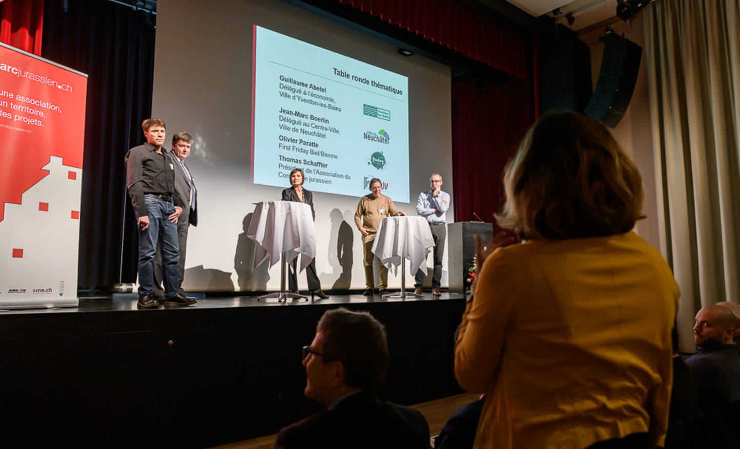 Guillaume ABETEL, Jean-Marc BOERLIN, Olivier PARATTE, Thomas SCHAFFTER & Nathalie RANDIN / Lieu : Bienne - Berne - Suisse / Droits d'utilisation uniquement pour ARC JURASSIEN