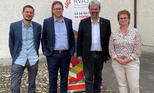 Le Réseau des villes de l’Arc jurassien s’agrandit et change de président