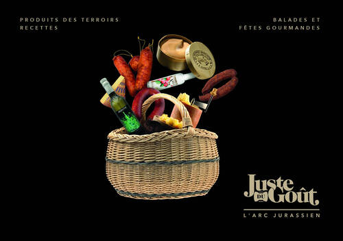 Couverture du livre "Juste du Goût - Arc jurassien" publié par le RVAJ