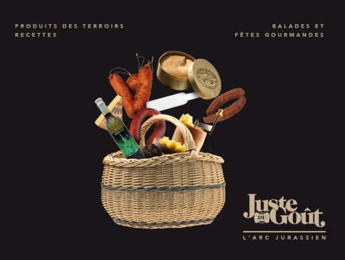 Couverture du livre Juste du Goût - Arc jurassien, réalisé par le RVAJ
