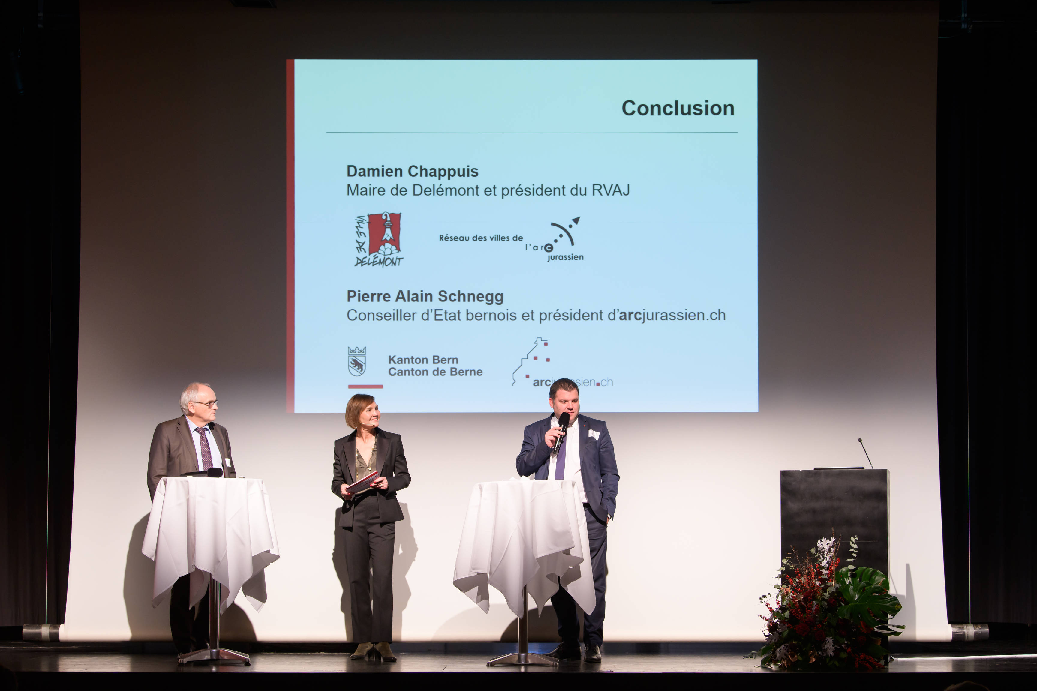 Damien CHAPPUIS, Pierre Alain SCHNEGG & Nathalie RANDIN / Lieu : Bienne - Berne - Suisse / Droits d'utilisation uniquement pour arcjurassien.ch